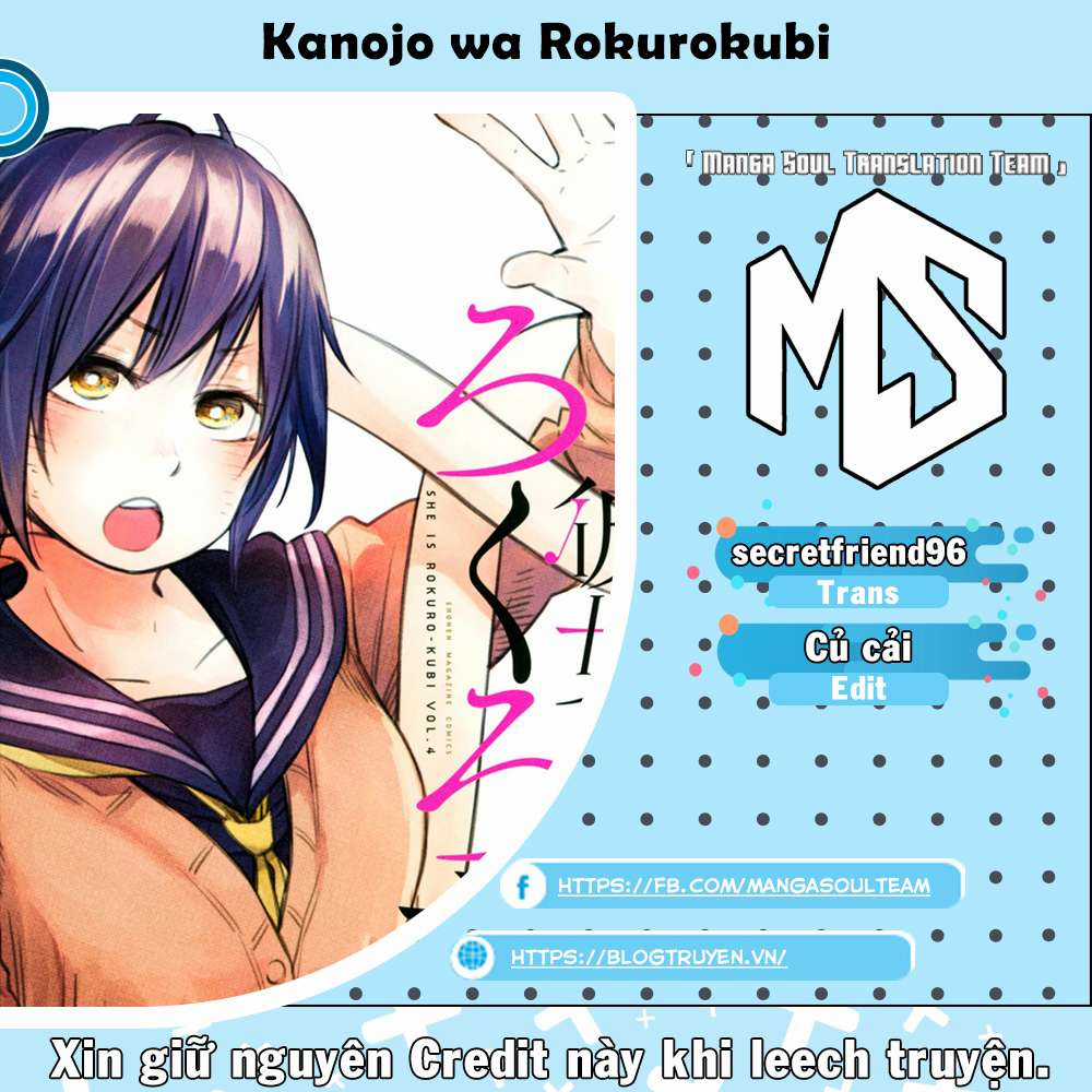 Kanojo wa Rokurokubi - Cô ấy là Rokurokubi [END] (THÔNG BÁO VÀ LỜI TẠM BIỆT TỚI BLOGTRUYEN) Chapter 19 trang 0