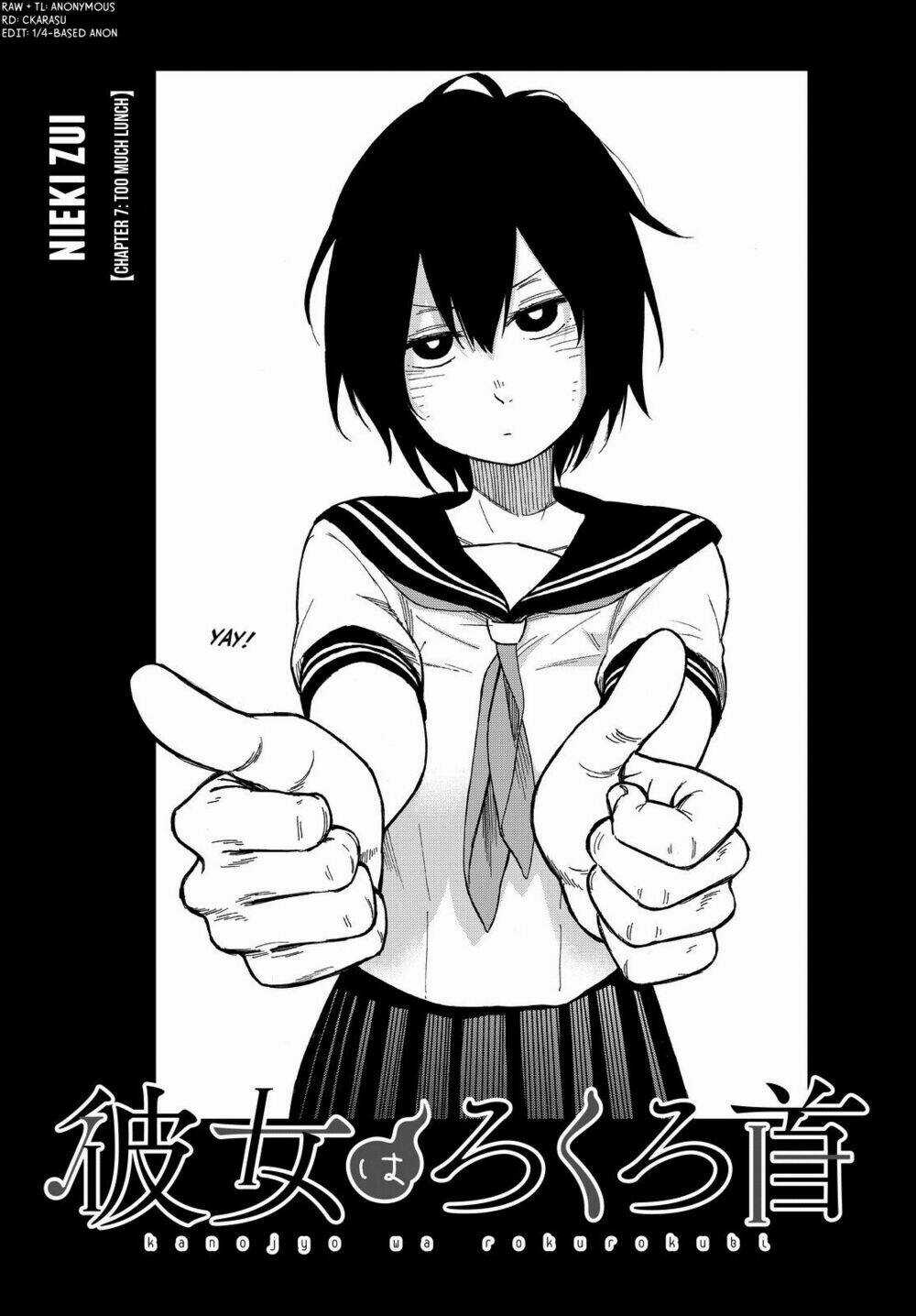 Kanojo Wa Rokurokubi Chapter 8 trang 3