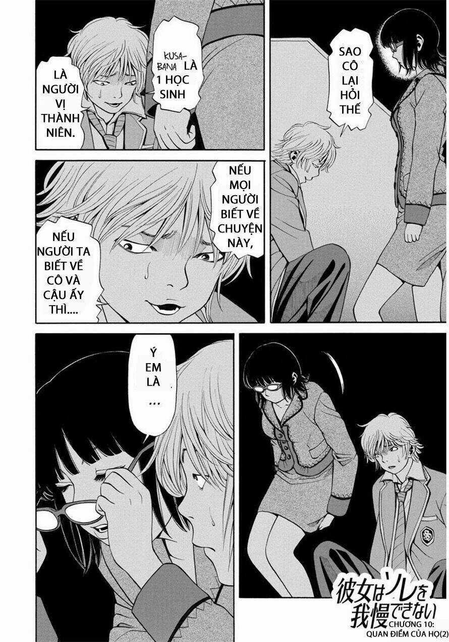 Kanojo Wa Sore O Gaman Dekinai Chapter 10 trang 14