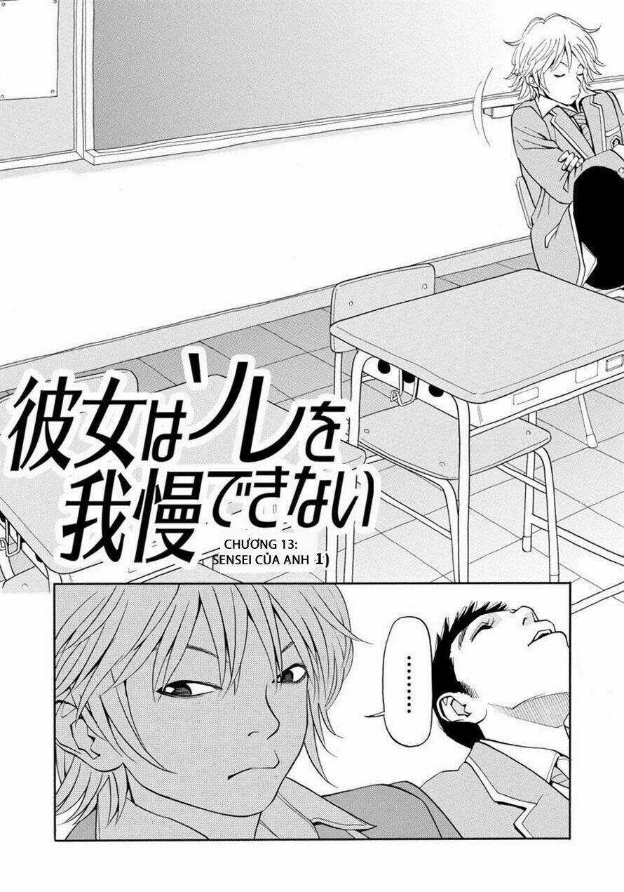 Kanojo Wa Sore O Gaman Dekinai Chapter 13 trang 4