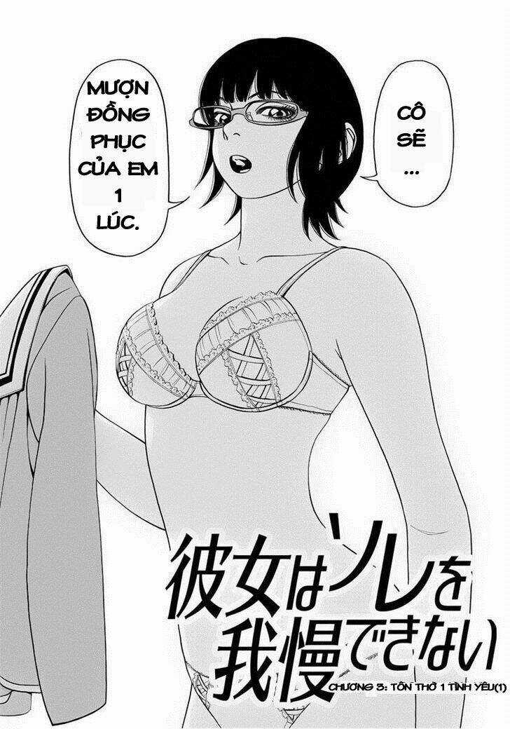 Kanojo Wa Sore O Gaman Dekinai Chapter 3 trang 3