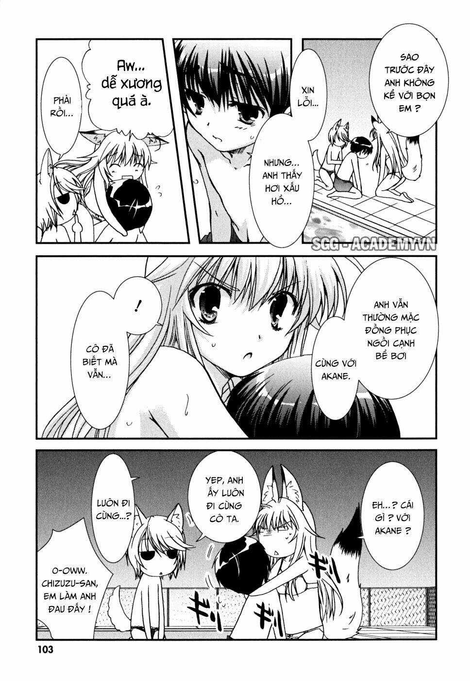 Kanokon Chapter 35 trang 9