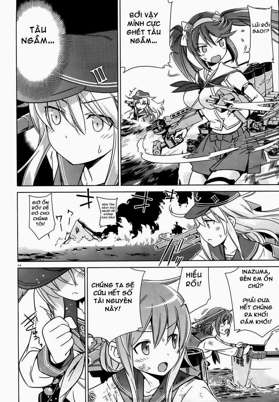 Kantai Collection Itsuka Shizuka Na Umi De Chapter 2 trang 14