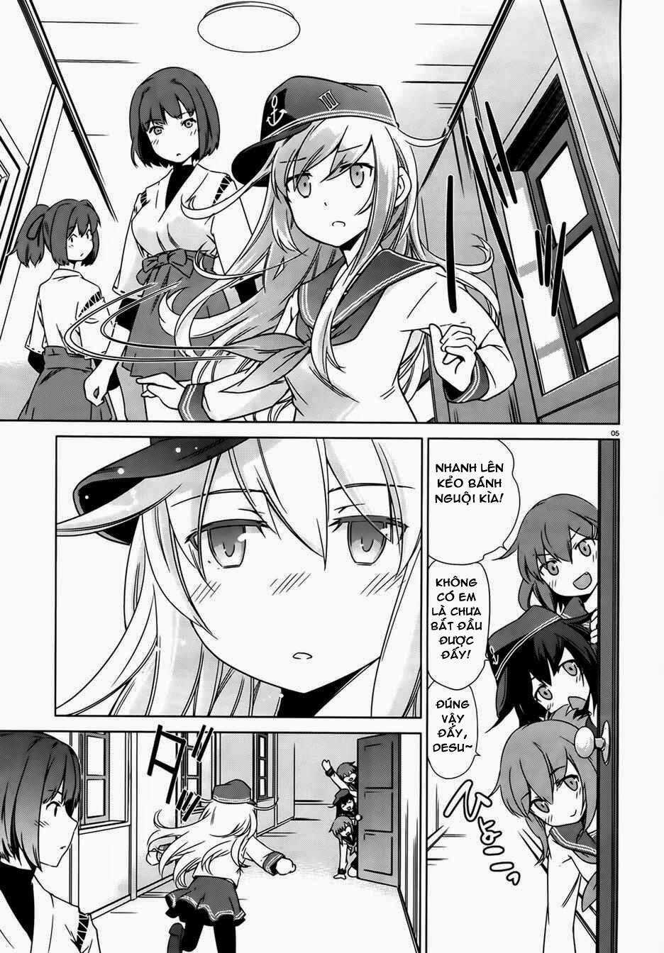 Kantai Collection Itsuka Shizuka Na Umi De Chapter 2 trang 5