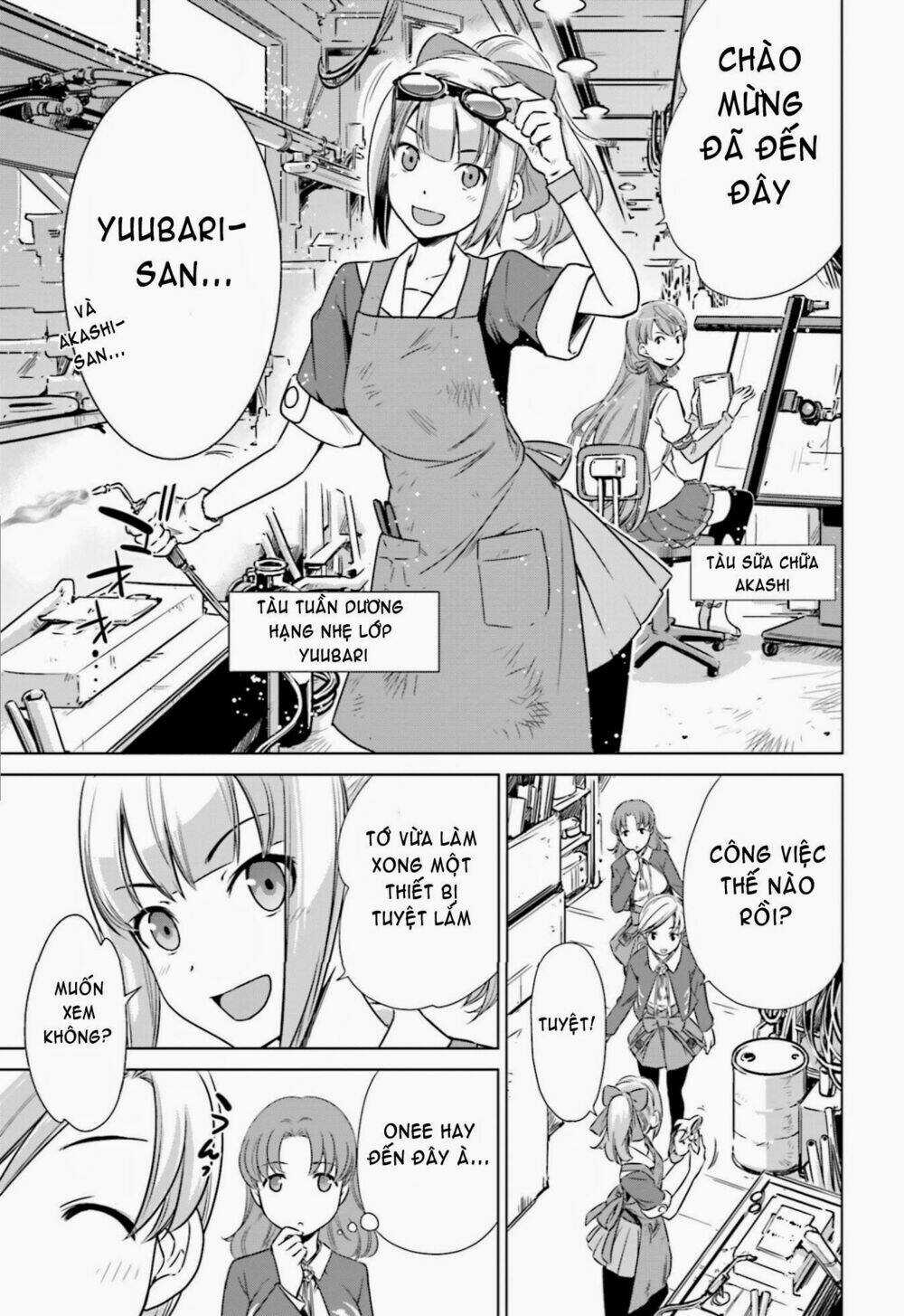 Kantai Collection Itsuka Shizuka Na Umi De Chapter 6 trang 9