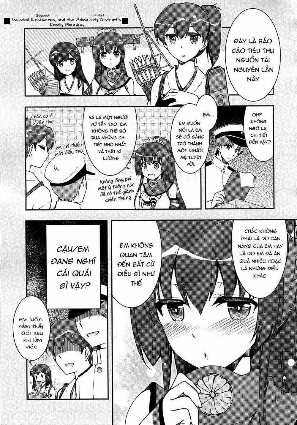 Kantai Collection -Kancolle- Yamato-San Chapter 0 trang 4