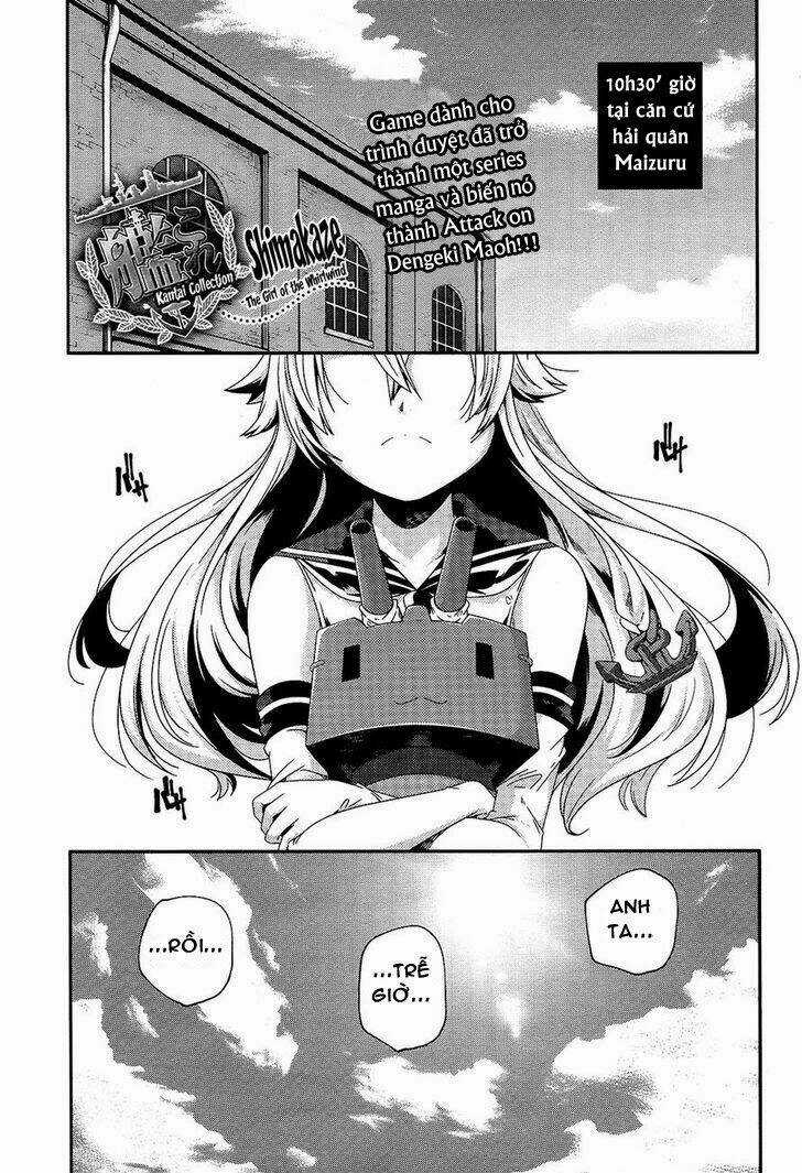 Kantai Collection - Shimakaze Tsumujikaze No Shoujo Chapter 1 trang 2