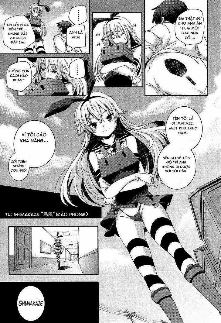 Kantai Collection - Shimakaze Tsumujikaze No Shoujo Chapter 1 trang 25
