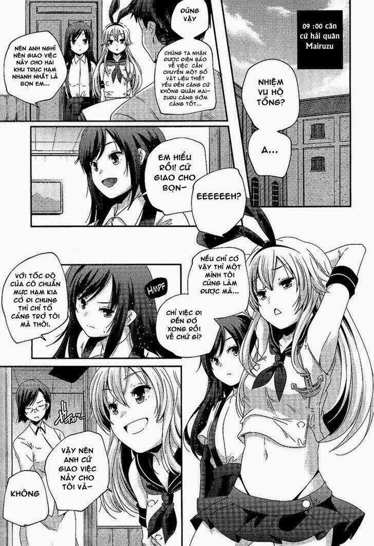 Kantai Collection - Shimakaze Tsumujikaze No Shoujo Chapter 2 trang 2