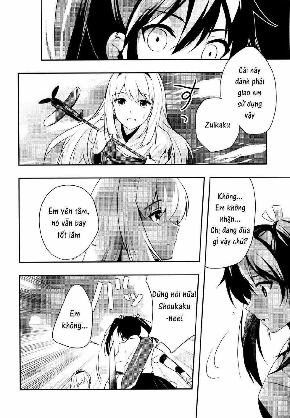 [Kantai Collection][Shoukaku x Zuikaku] Tayuminaki sora Kara Chapter 2 trang 16