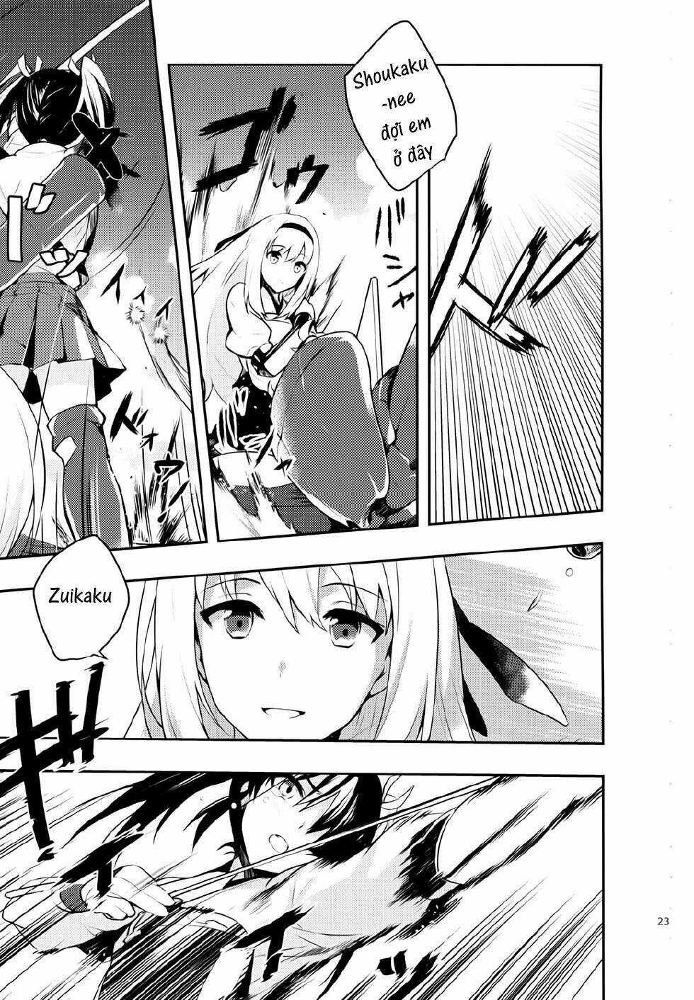 [Kantai Collection][Shoukaku x Zuikaku] Tayuminaki sora Kara Chapter 2 trang 20