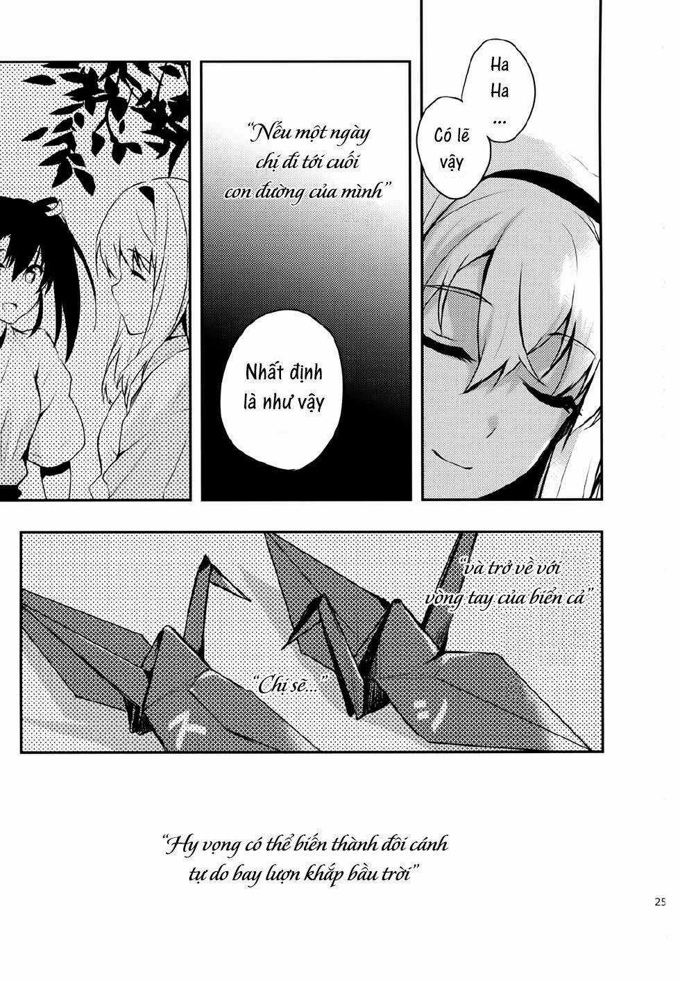 [Kantai Collection][Shoukaku x Zuikaku] Tayuminaki sora Kara Chapter 2 trang 22