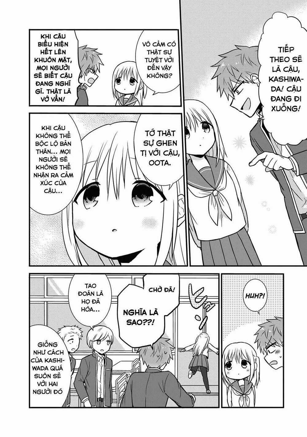 Kao Ni Denai Kashiwada-San To Kao Ni Deru Oota-Kun Chapter 10 trang 7