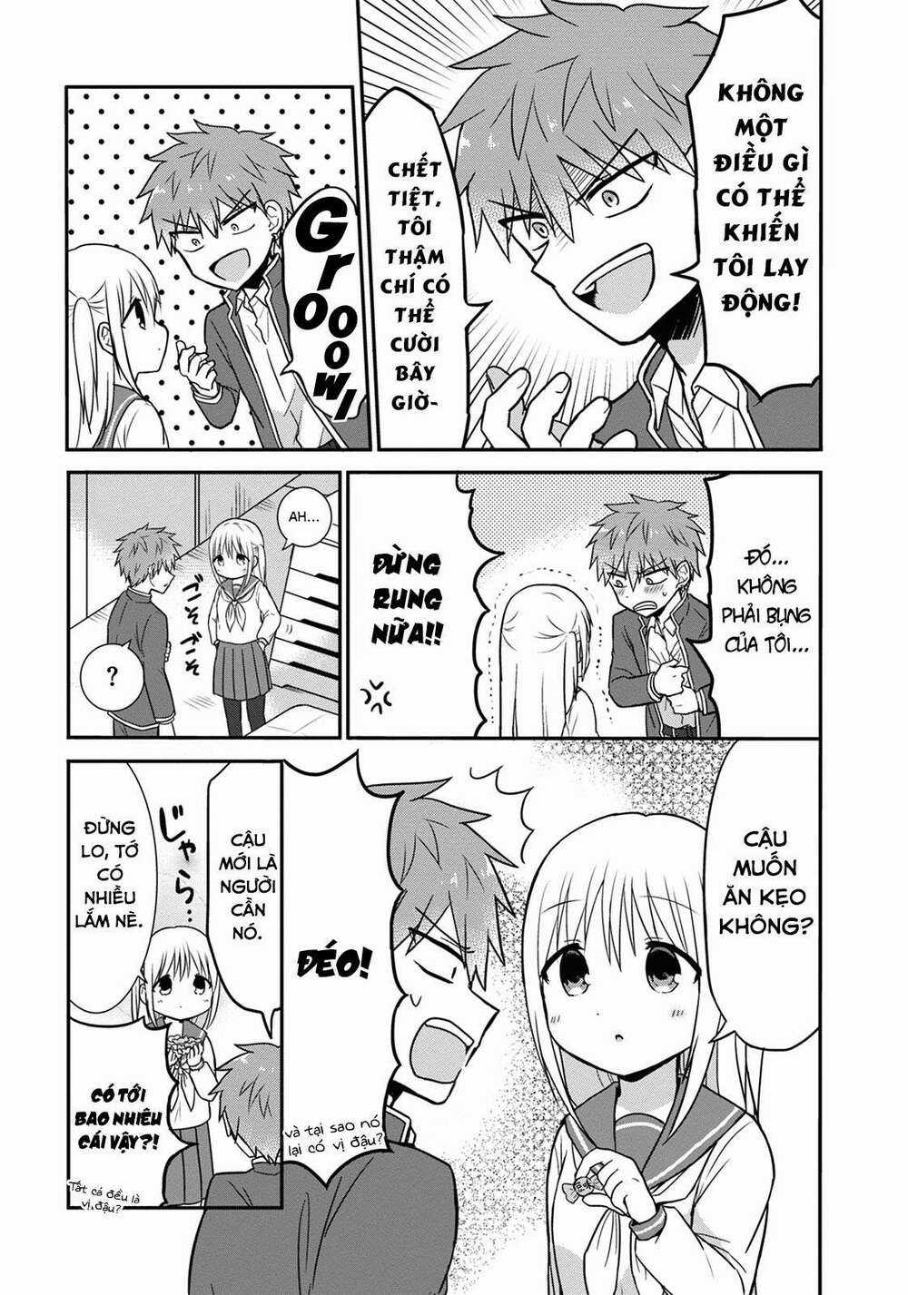 Kao Ni Denai Kashiwada-San To Kao Ni Deru Oota-Kun Chapter 11 trang 4