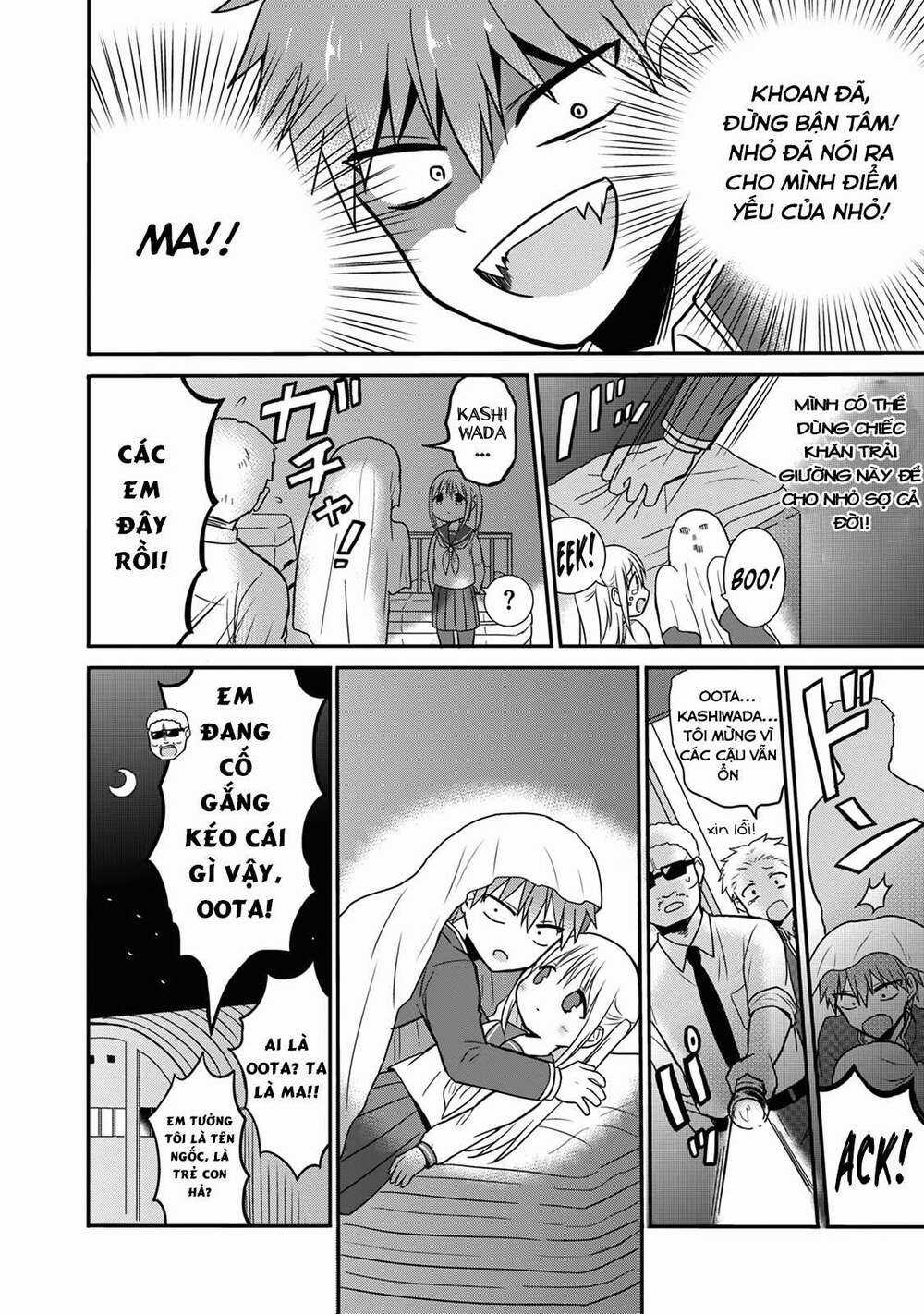 Kao Ni Denai Kashiwada-San To Kao Ni Deru Oota-Kun Chapter 11 trang 7