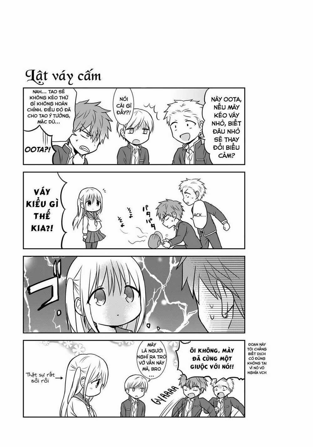 Kao Ni Denai Kashiwada-San To Kao Ni Deru Oota-Kun Chapter 11 trang 8
