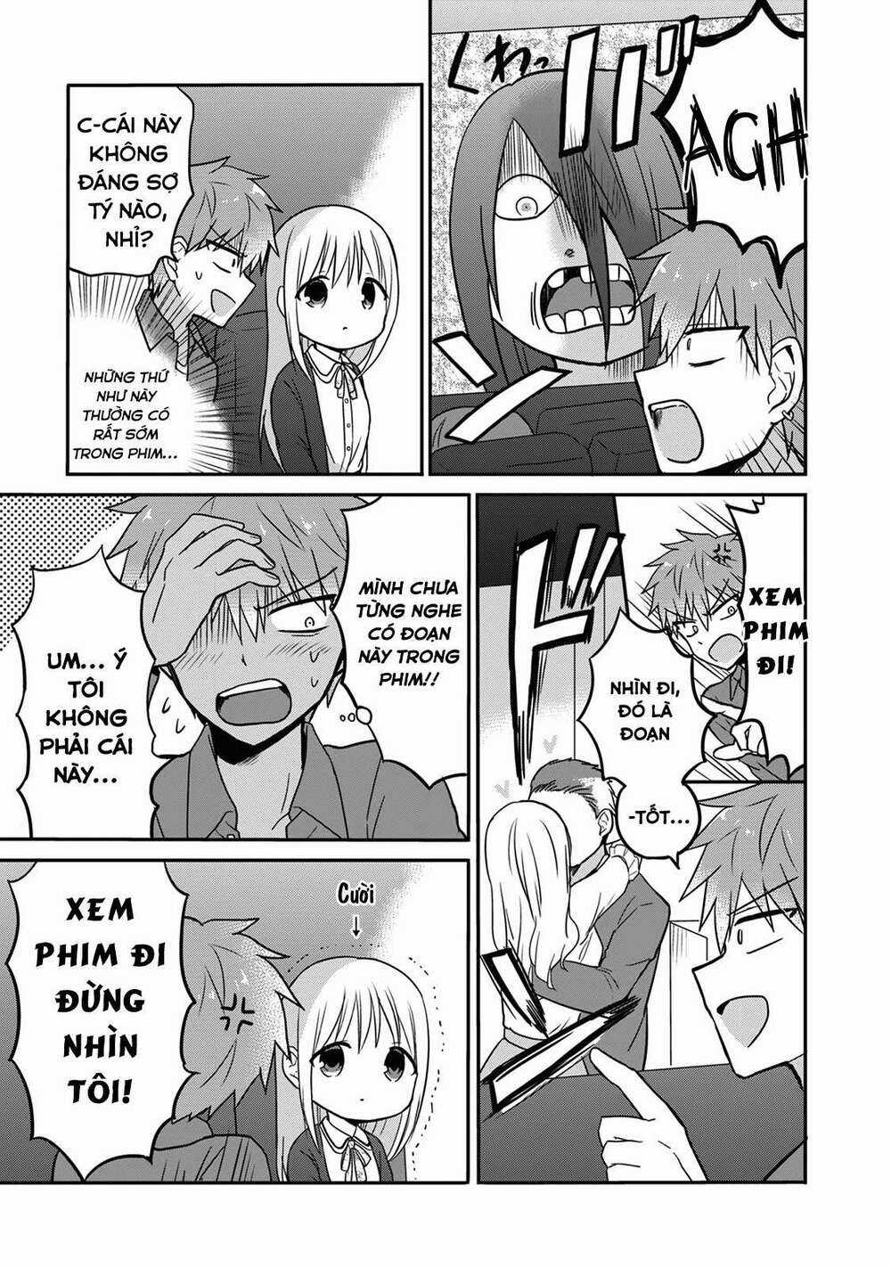 Kao Ni Denai Kashiwada-San To Kao Ni Deru Oota-Kun Chapter 12 trang 4