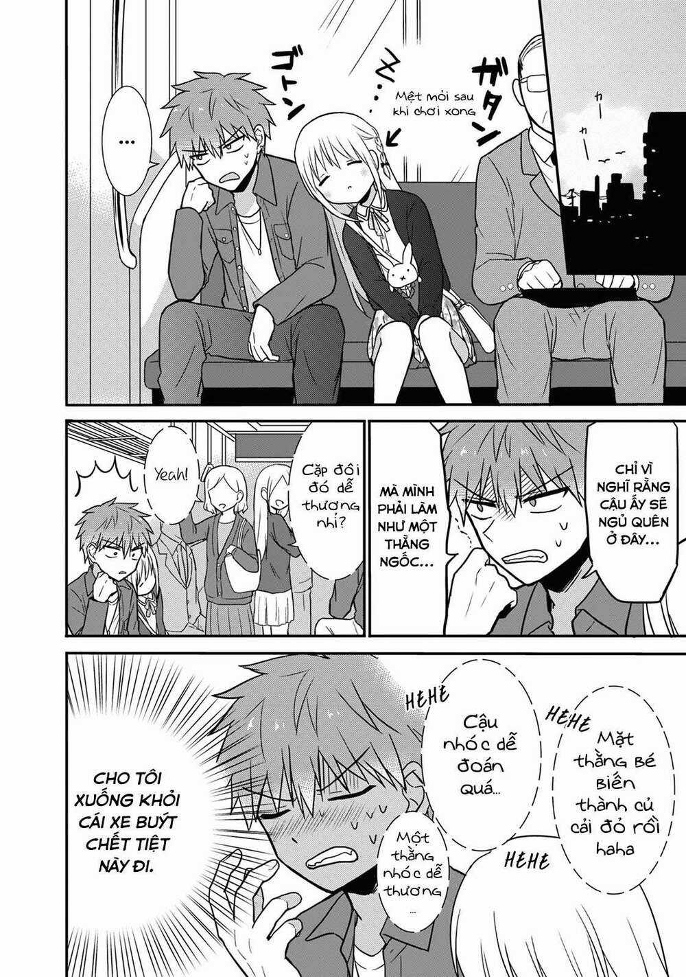 Kao Ni Denai Kashiwada-San To Kao Ni Deru Oota-Kun Chapter 12 trang 7