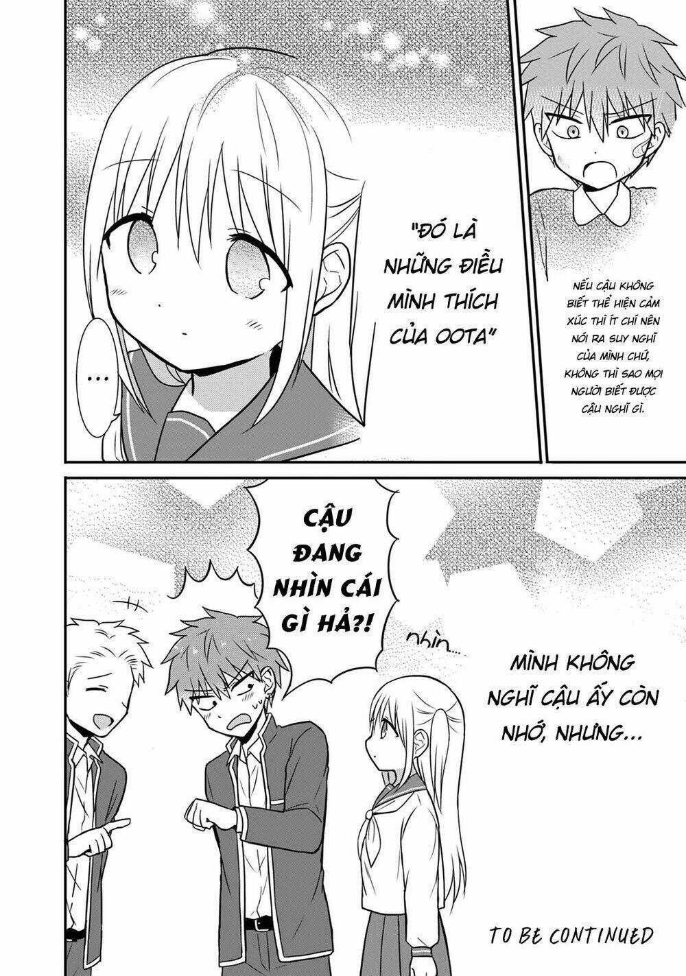 Kao Ni Denai Kashiwada-San To Kao Ni Deru Oota-Kun Chapter 13.5 trang 7