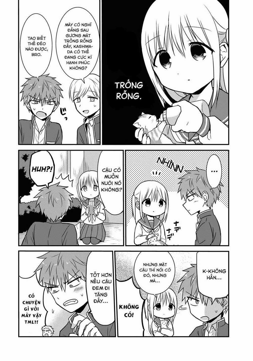 Kao Ni Denai Kashiwada-San To Kao Ni Deru Oota-Kun Chapter 13 trang 2
