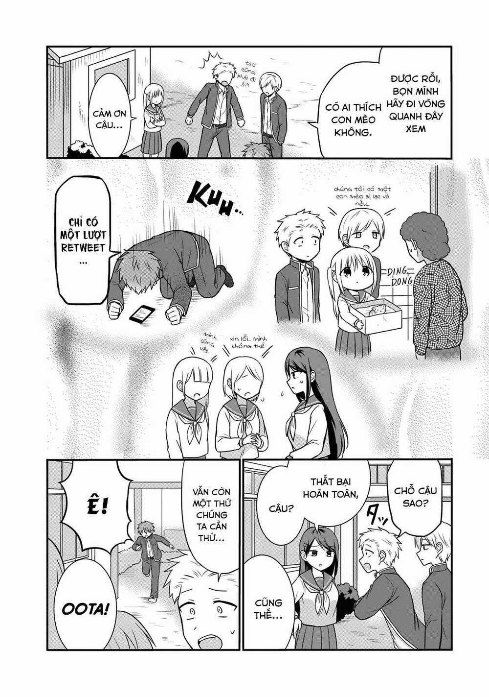 Kao Ni Denai Kashiwada-San To Kao Ni Deru Oota-Kun Chapter 13 trang 5