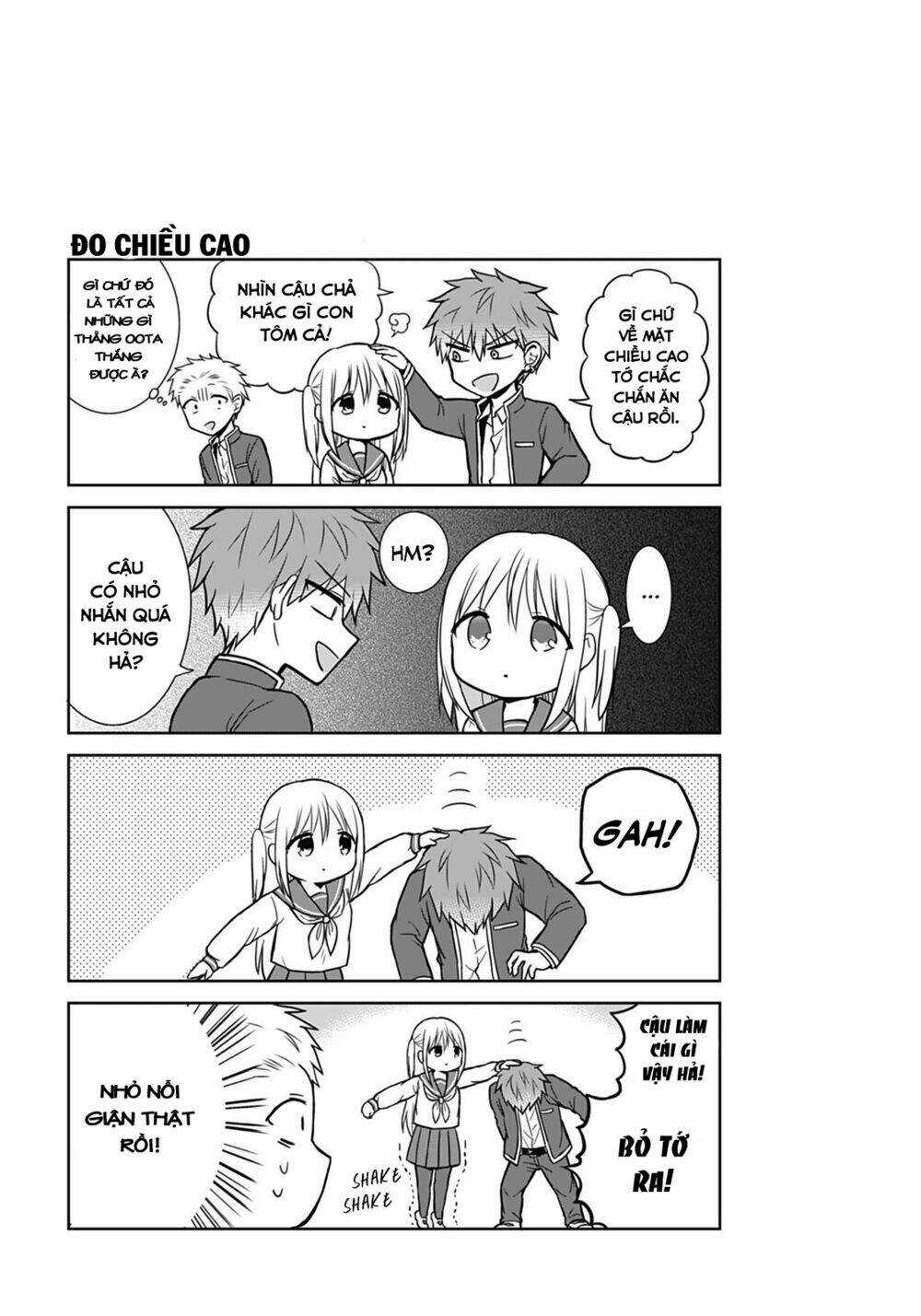 Kao Ni Denai Kashiwada-San To Kao Ni Deru Oota-Kun Chapter 14 trang 13