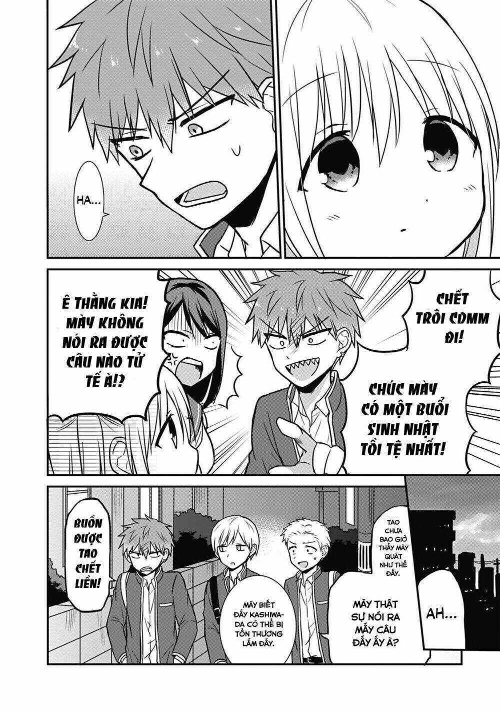 Kao Ni Denai Kashiwada-San To Kao Ni Deru Oota-Kun Chapter 14 trang 8