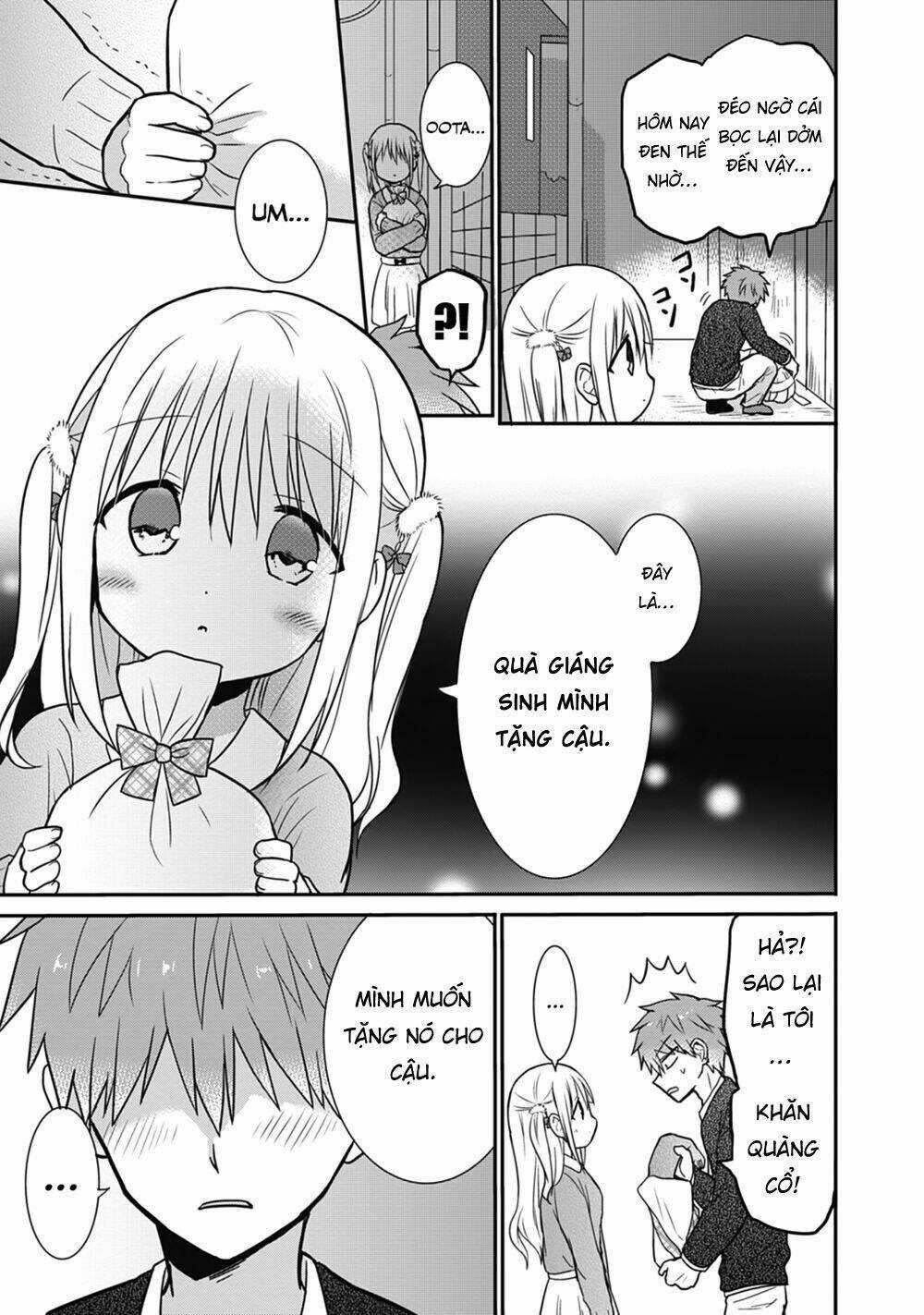 Kao Ni Denai Kashiwada-San To Kao Ni Deru Oota-Kun Chapter 15 trang 10