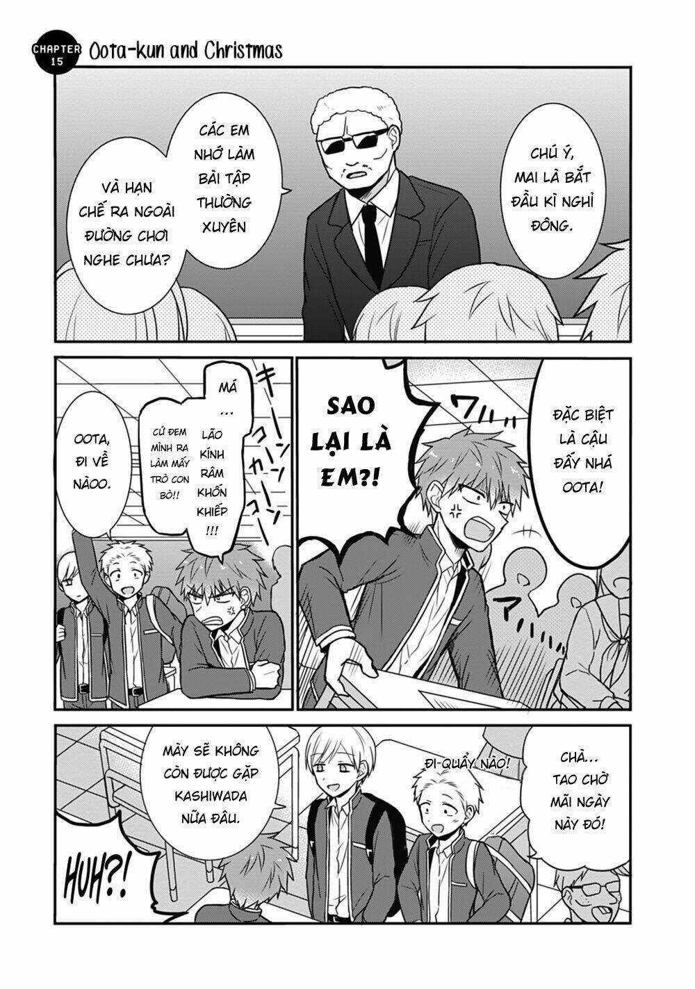 Kao Ni Denai Kashiwada-San To Kao Ni Deru Oota-Kun Chapter 15 trang 2