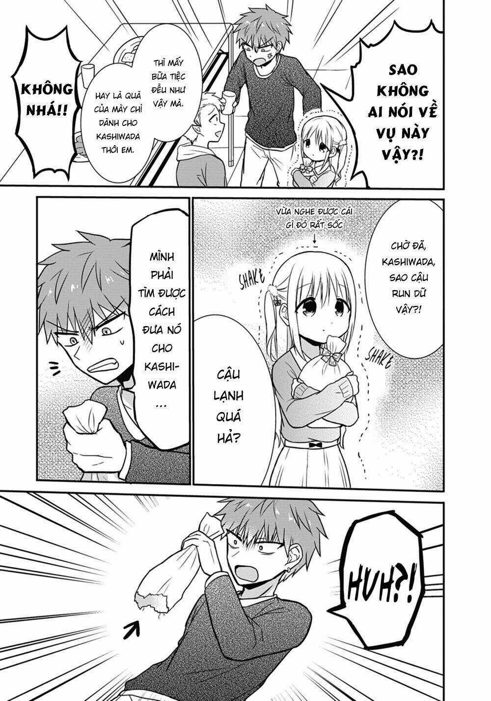 Kao Ni Denai Kashiwada-San To Kao Ni Deru Oota-Kun Chapter 15 trang 8