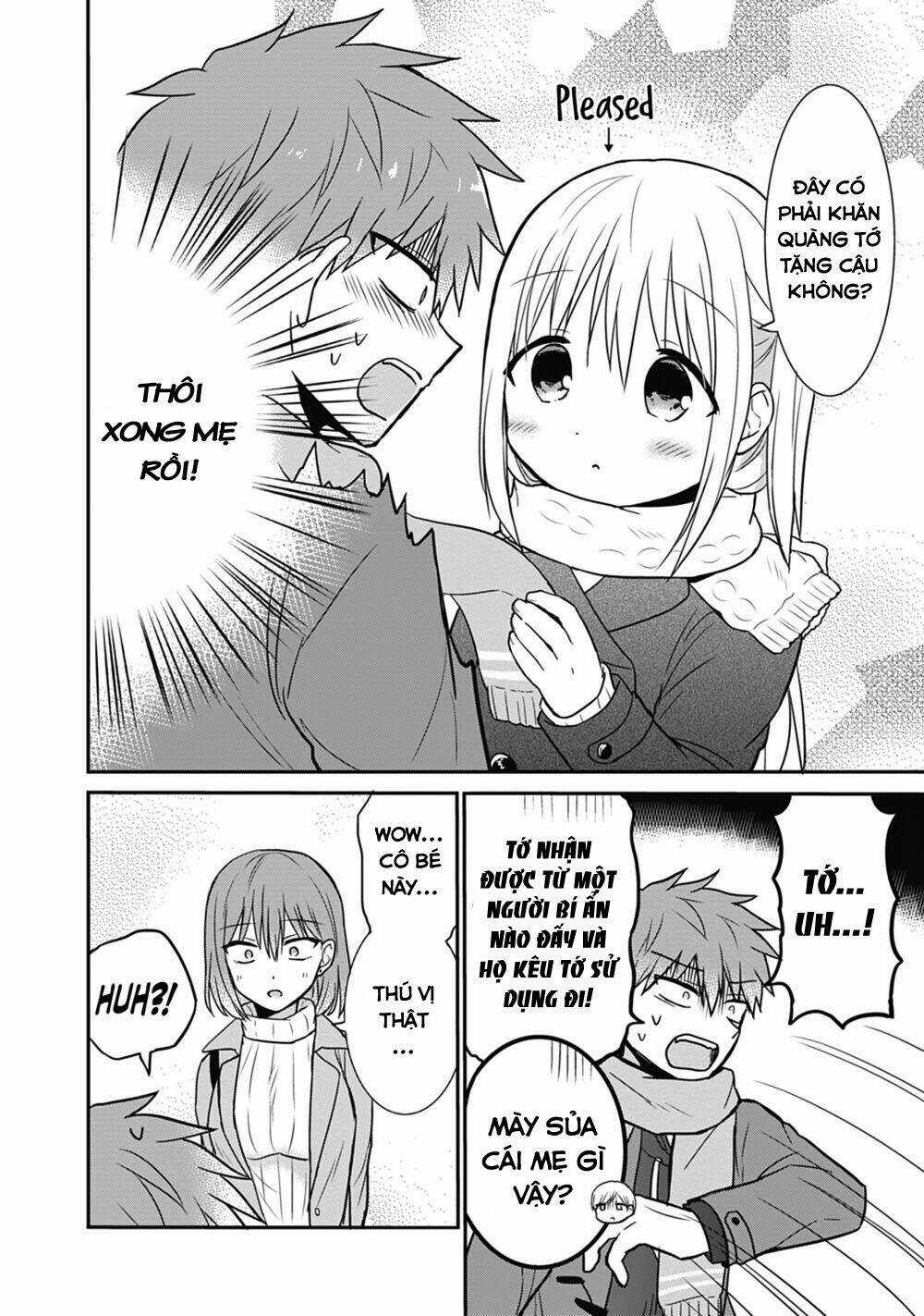 Kao Ni Denai Kashiwada-San To Kao Ni Deru Oota-Kun Chapter 16 trang 10