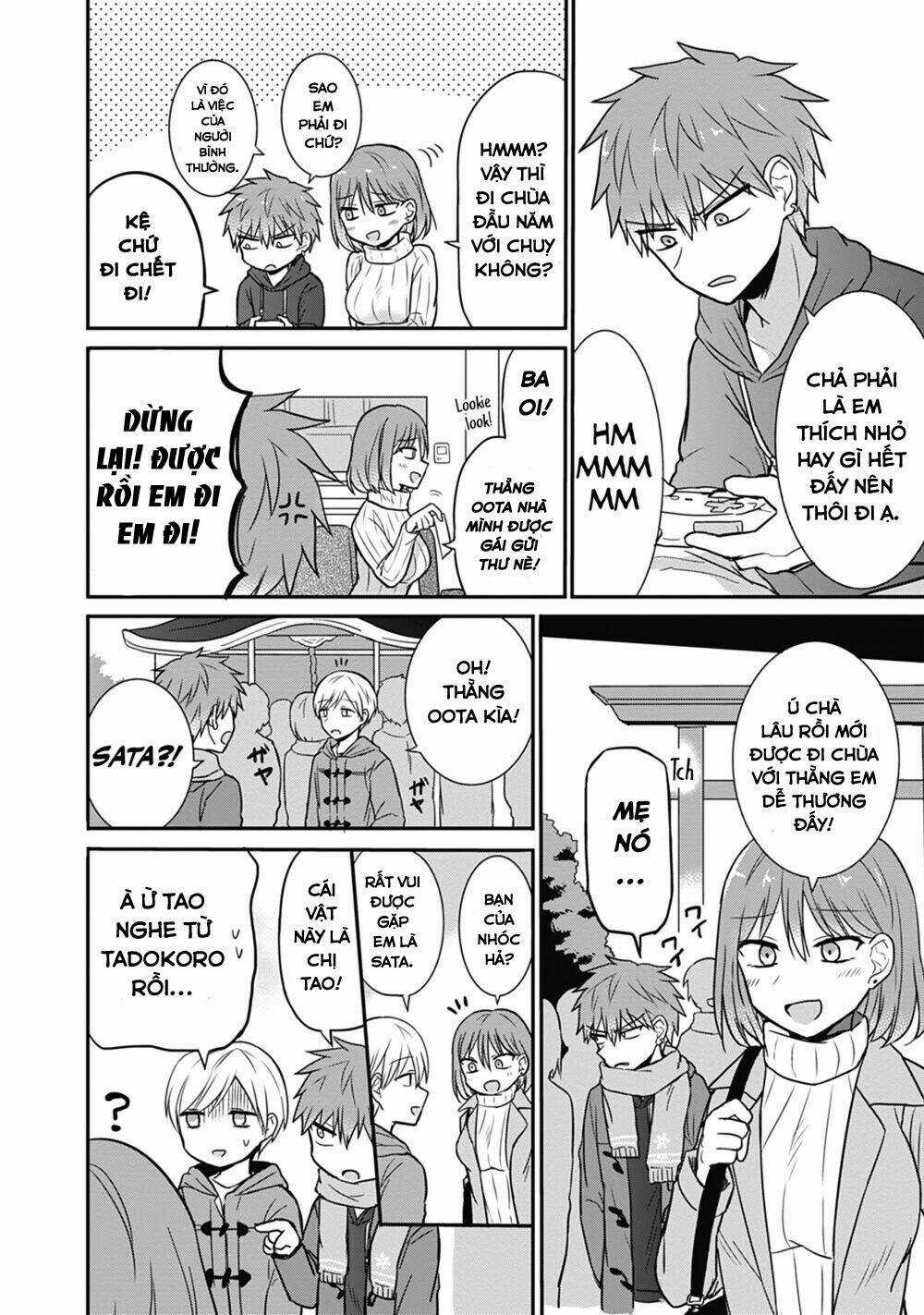 Kao Ni Denai Kashiwada-San To Kao Ni Deru Oota-Kun Chapter 16 trang 6