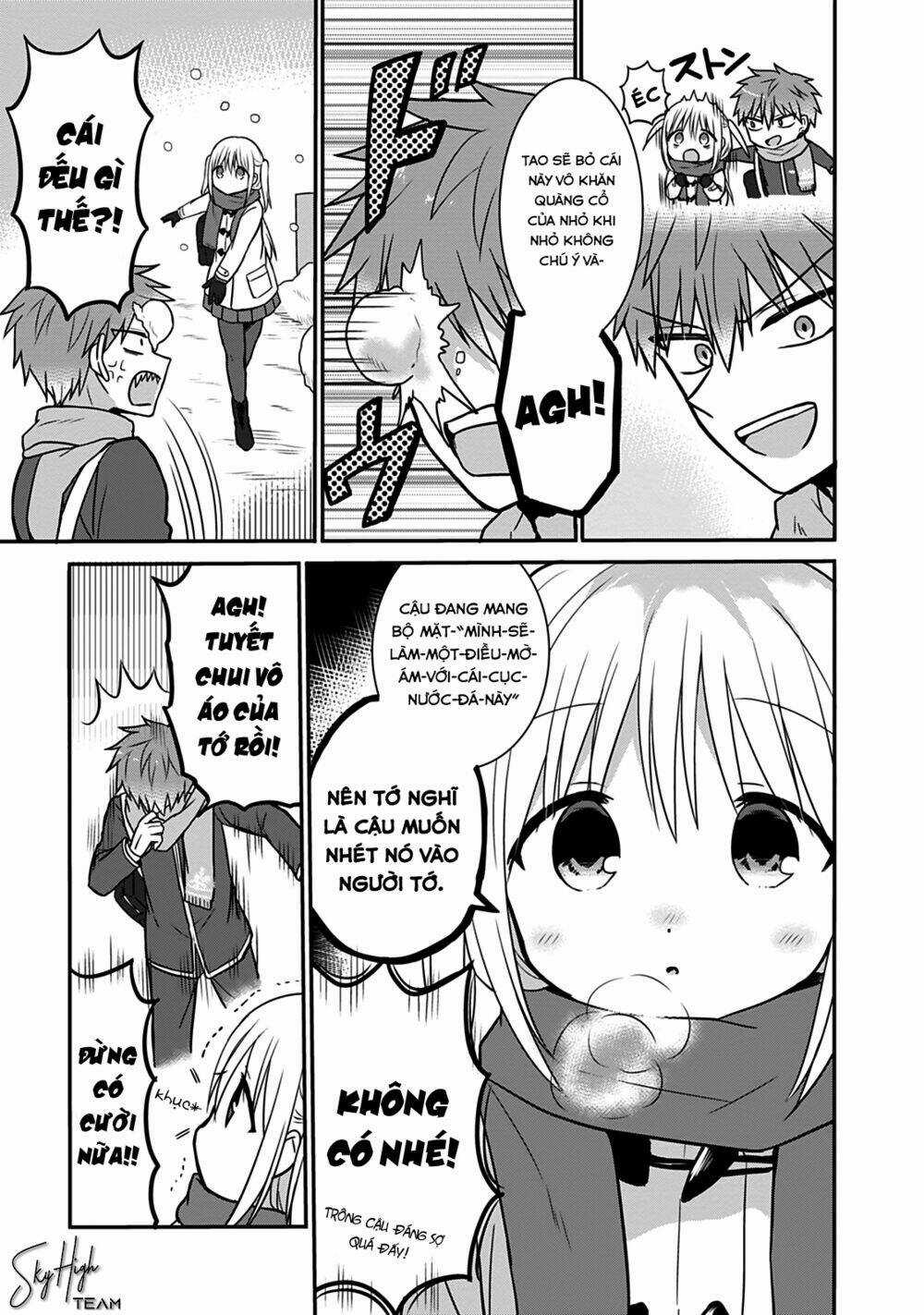 Kao Ni Denai Kashiwada-San To Kao Ni Deru Oota-Kun Chapter 17 trang 3