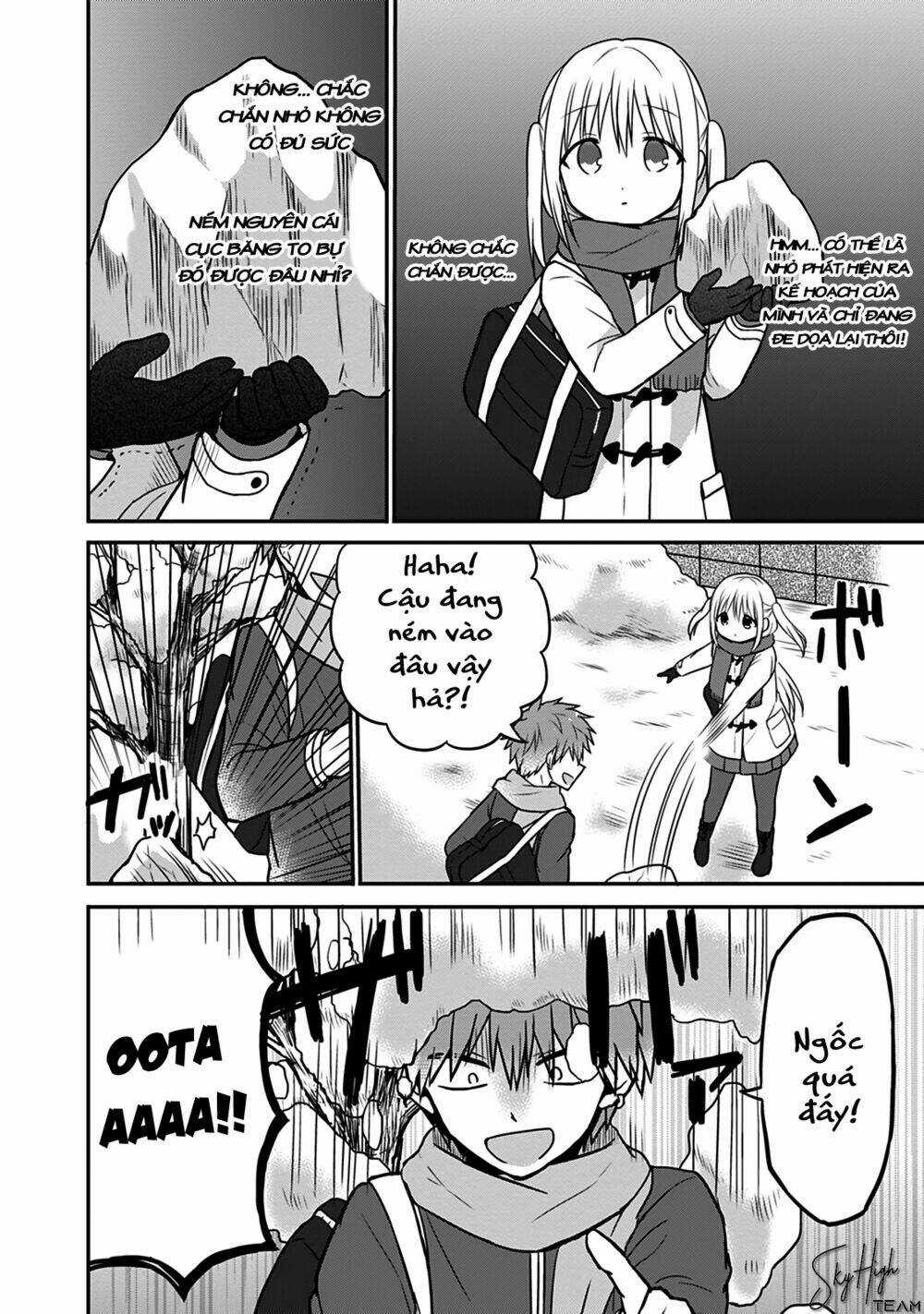 Kao Ni Denai Kashiwada-San To Kao Ni Deru Oota-Kun Chapter 17 trang 6