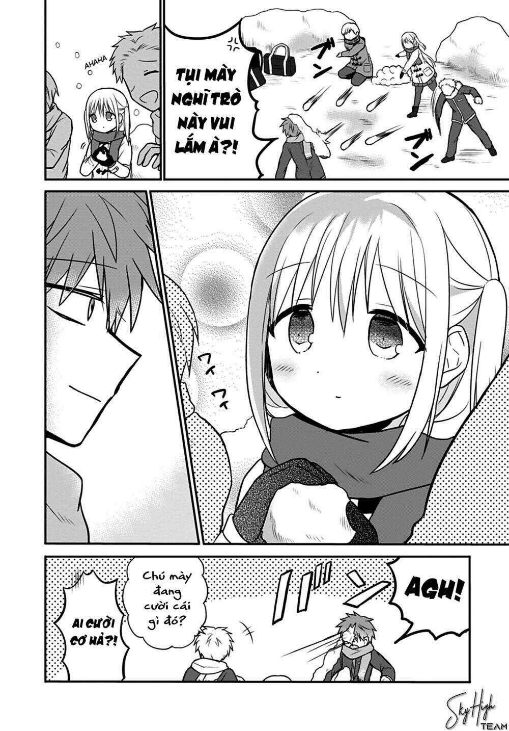 Kao Ni Denai Kashiwada-San To Kao Ni Deru Oota-Kun Chapter 17 trang 8