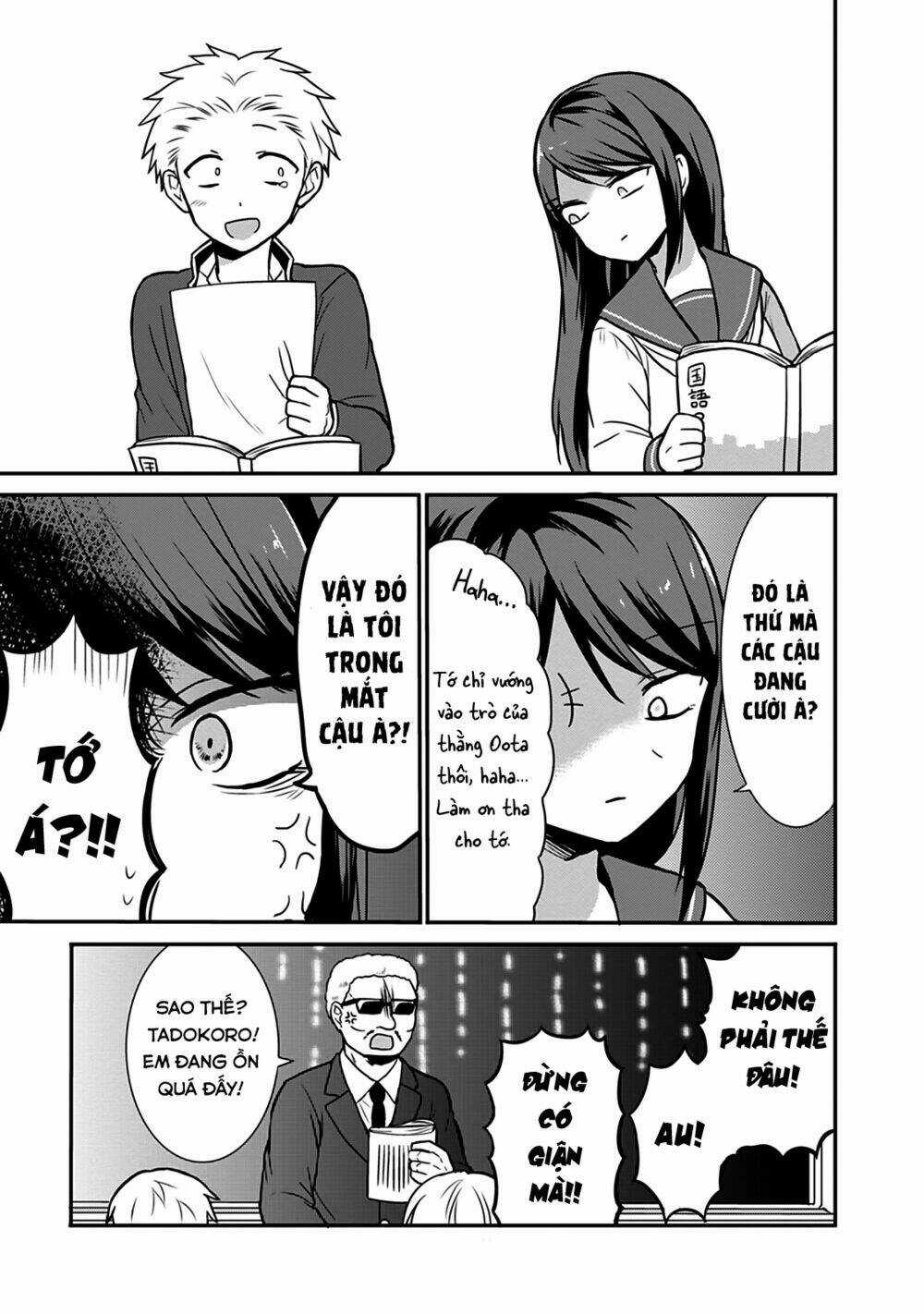 Kao Ni Denai Kashiwada-San To Kao Ni Deru Oota-Kun Chapter 18 trang 8