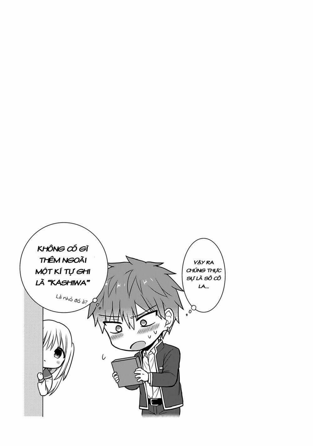 Kao Ni Denai Kashiwada-San To Kao Ni Deru Oota-Kun Chapter 19 trang 10