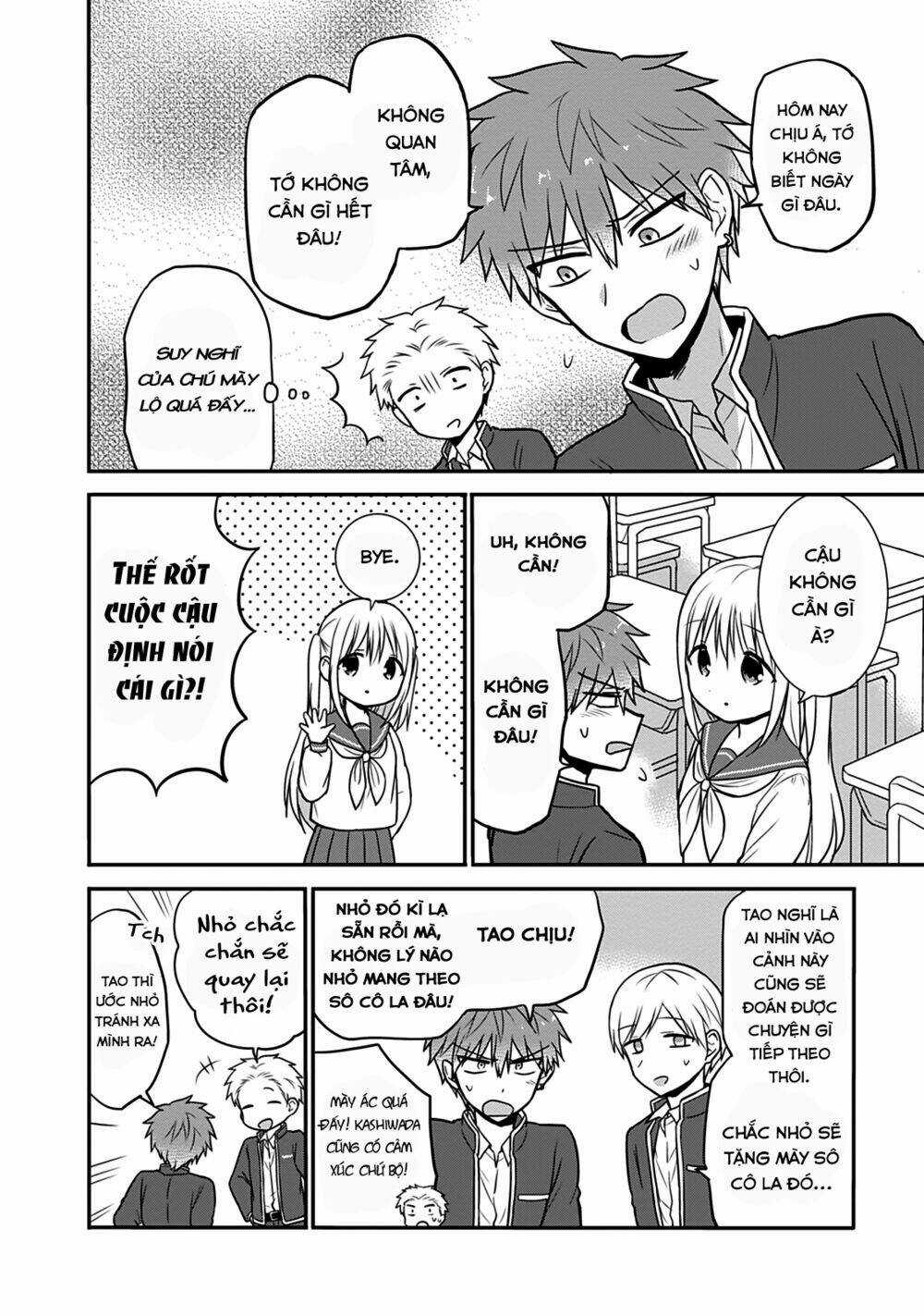 Kao Ni Denai Kashiwada-San To Kao Ni Deru Oota-Kun Chapter 19 trang 5