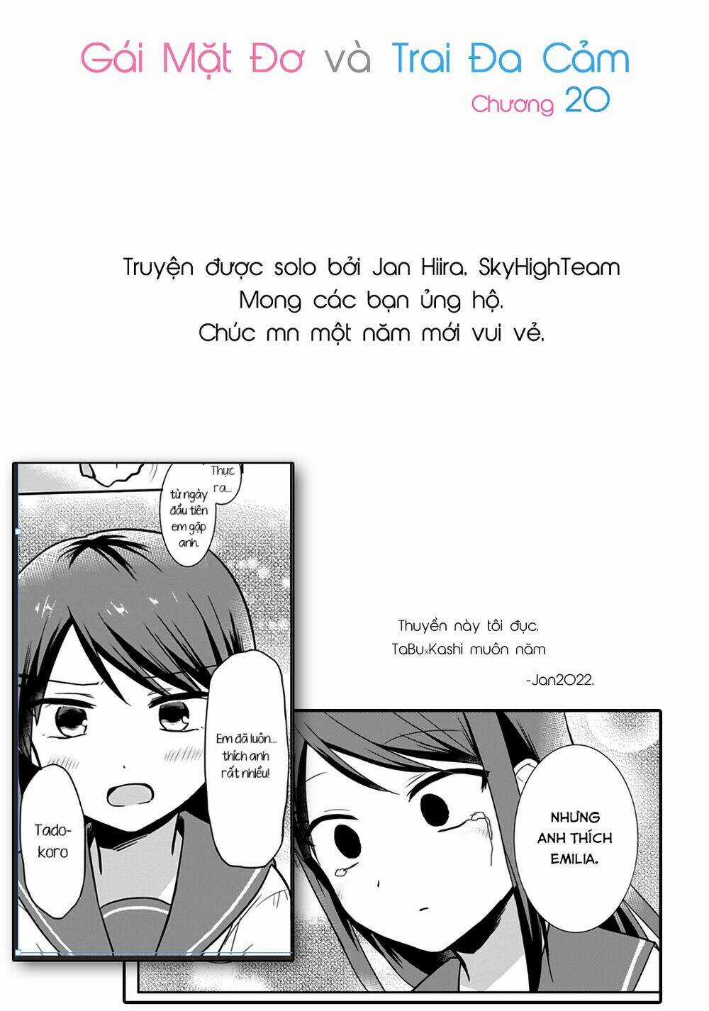 Kao Ni Denai Kashiwada-San To Kao Ni Deru Oota-Kun Chapter 20 trang 10