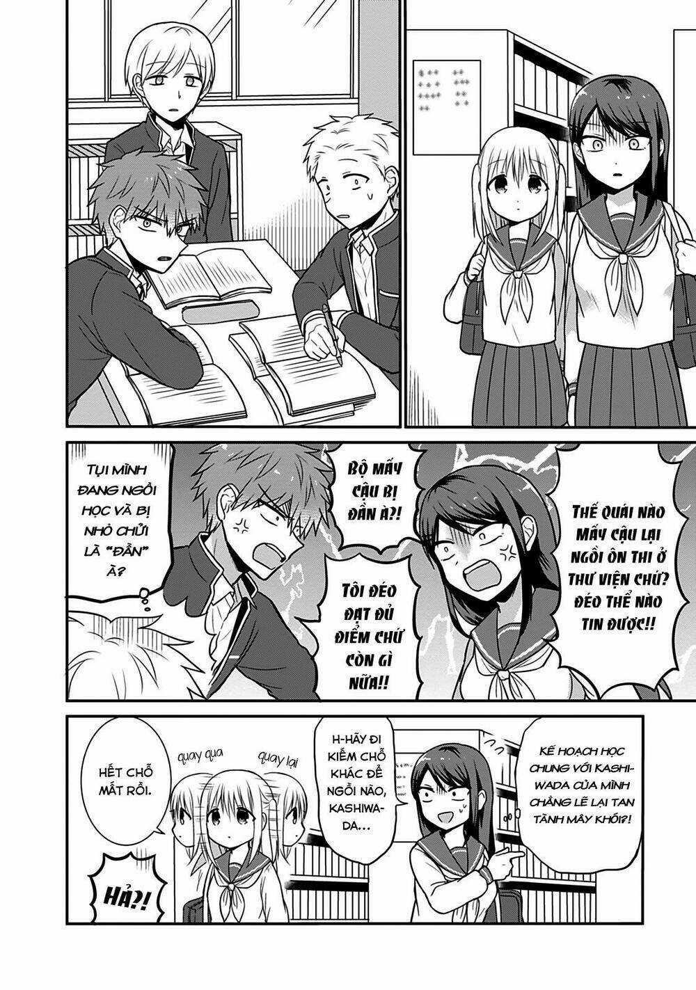 Kao Ni Denai Kashiwada-San To Kao Ni Deru Oota-Kun Chapter 20 trang 2