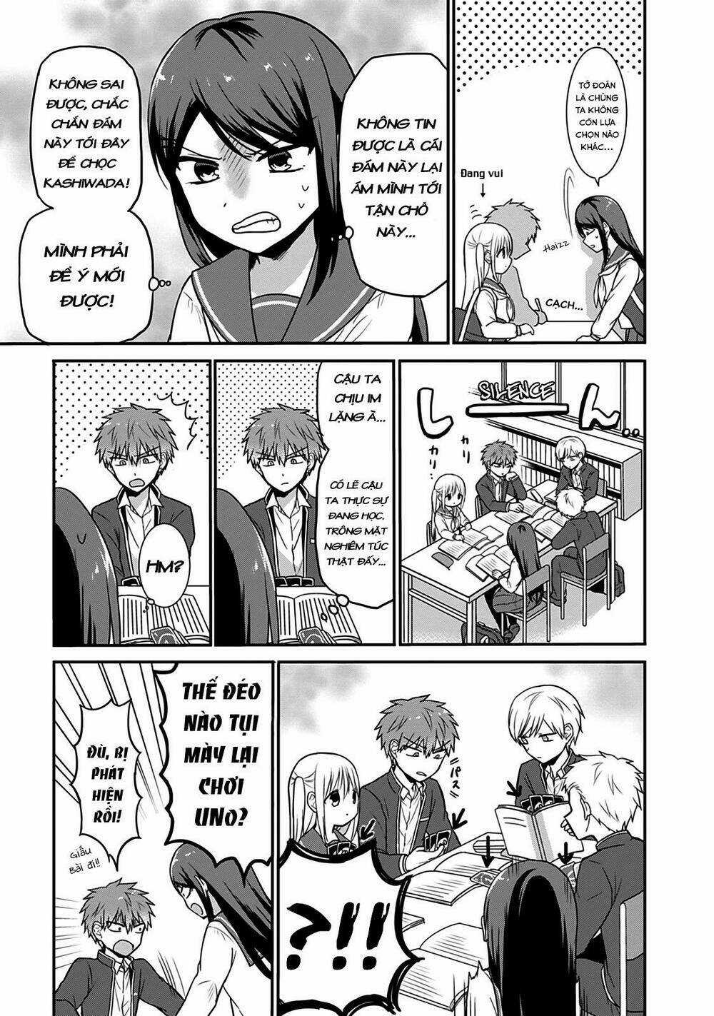 Kao Ni Denai Kashiwada-San To Kao Ni Deru Oota-Kun Chapter 20 trang 3