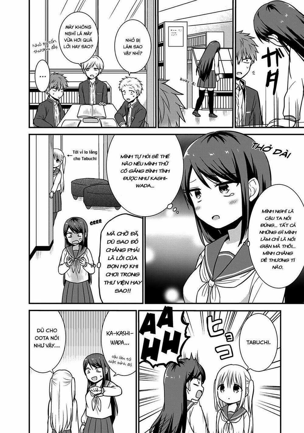 Kao Ni Denai Kashiwada-San To Kao Ni Deru Oota-Kun Chapter 20 trang 6