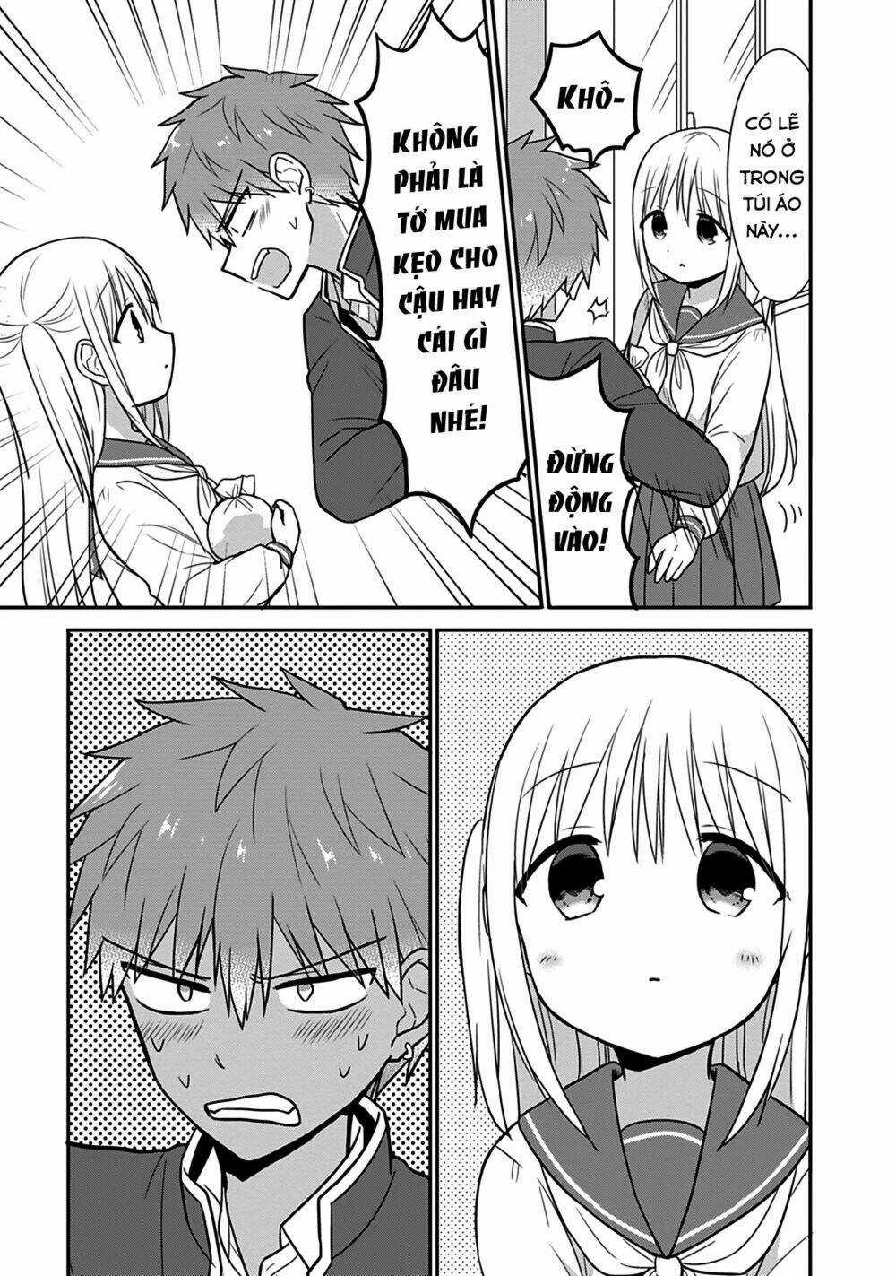 Kao Ni Denai Kashiwada-San To Kao Ni Deru Oota-Kun Chapter 21 trang 10