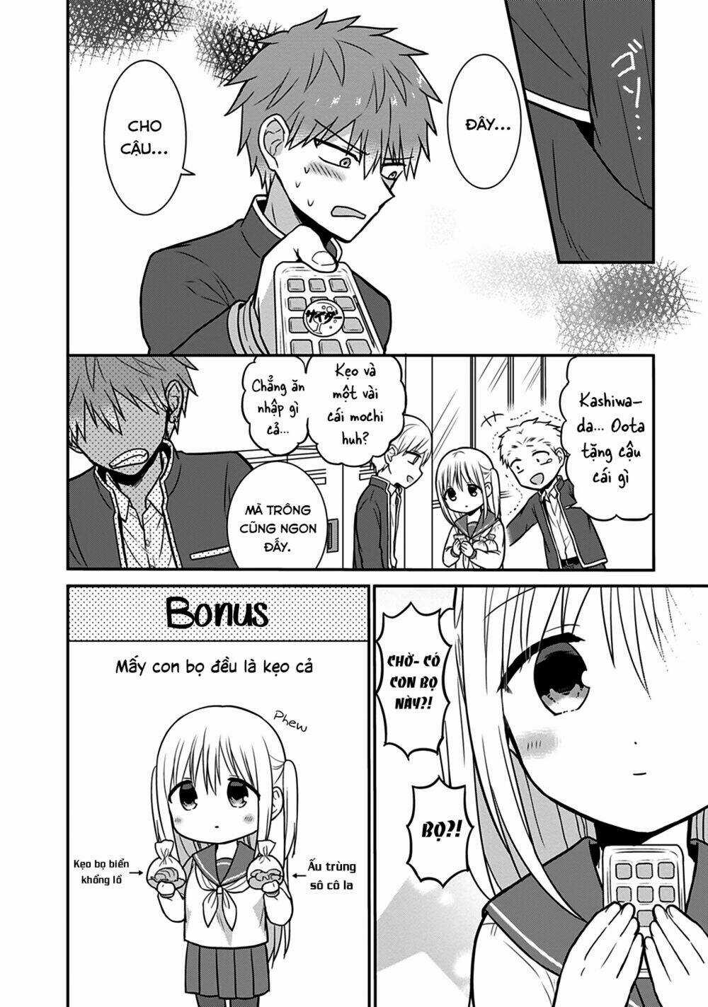 Kao Ni Denai Kashiwada-San To Kao Ni Deru Oota-Kun Chapter 21 trang 11