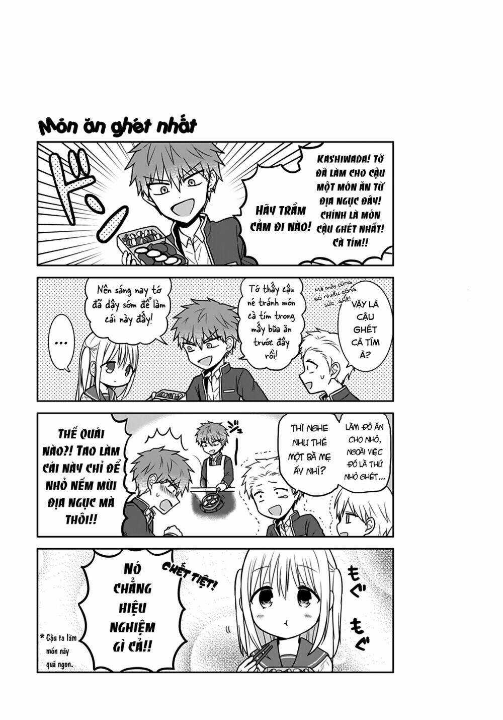 Kao Ni Denai Kashiwada-San To Kao Ni Deru Oota-Kun Chapter 21 trang 12