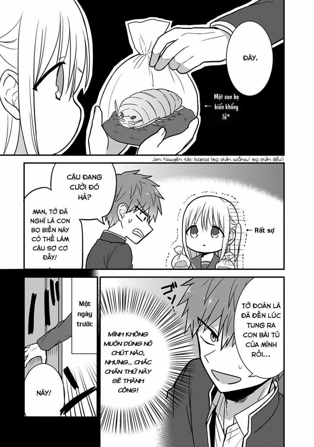 Kao Ni Denai Kashiwada-San To Kao Ni Deru Oota-Kun Chapter 21 trang 4