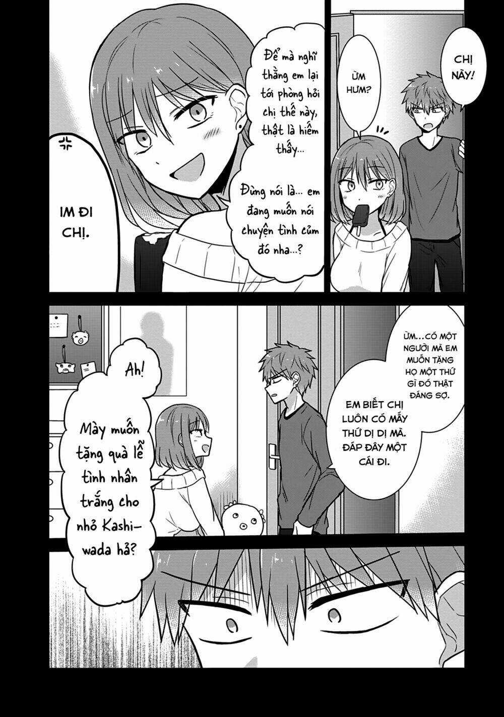 Kao Ni Denai Kashiwada-San To Kao Ni Deru Oota-Kun Chapter 21 trang 5