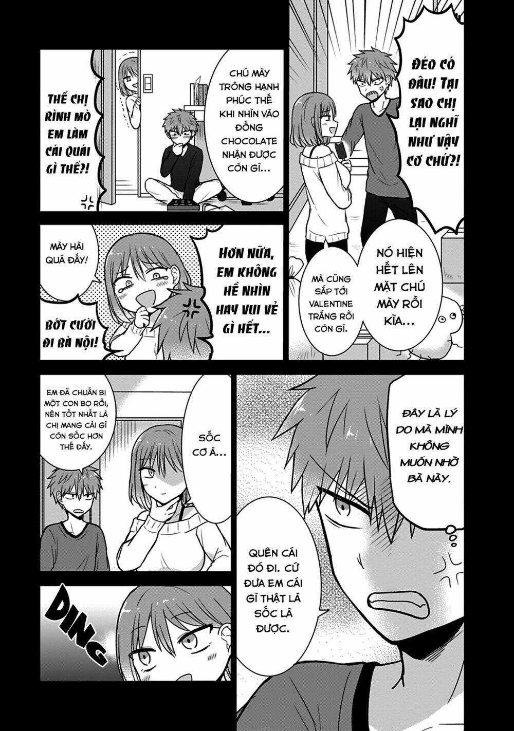 Kao Ni Denai Kashiwada-San To Kao Ni Deru Oota-Kun Chapter 21 trang 6