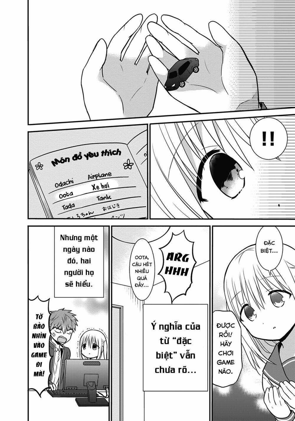 Kao Ni Denai Kashiwada-San To Kao Ni Deru Oota-Kun Chapter 22 trang 10