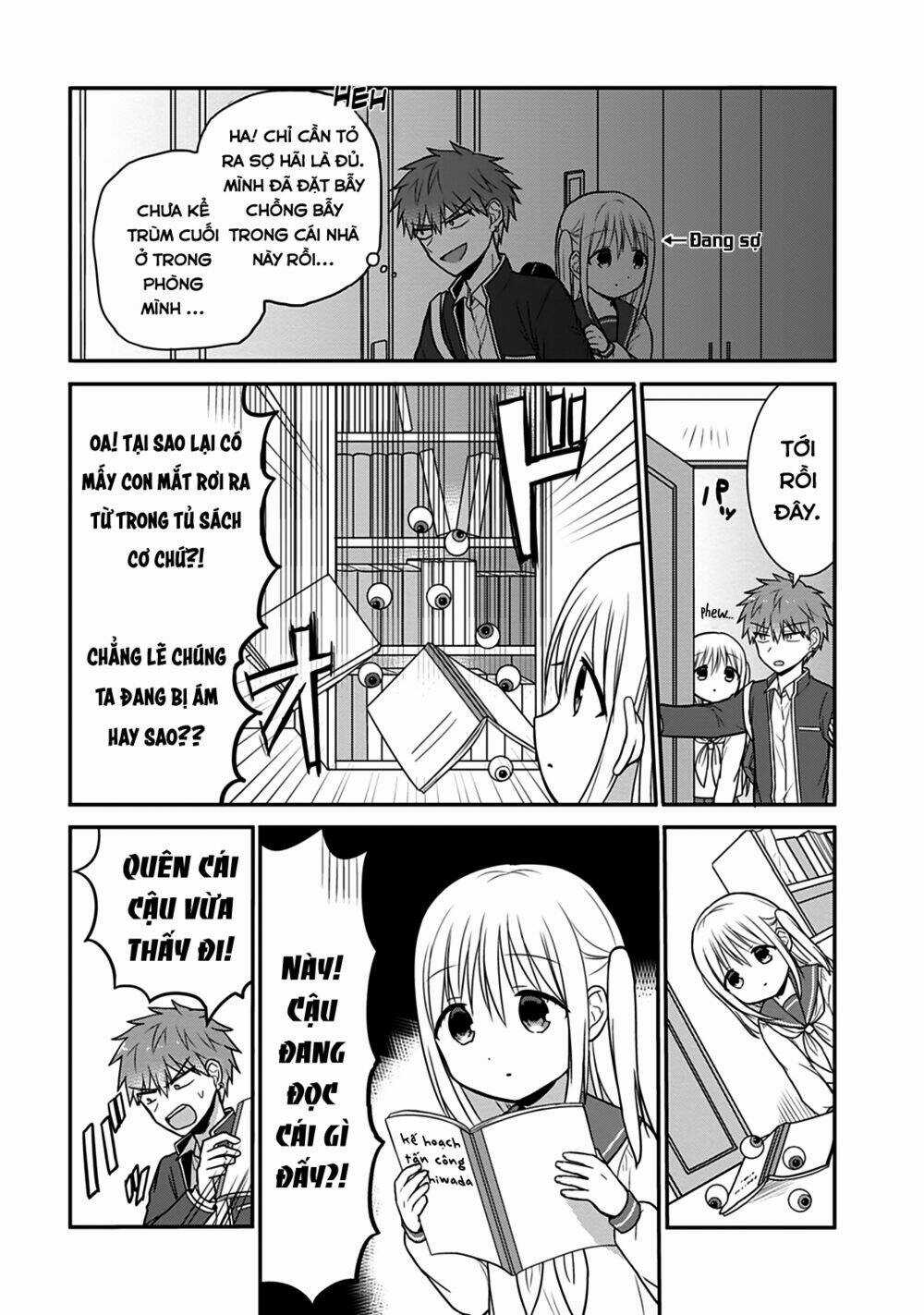 Kao Ni Denai Kashiwada-San To Kao Ni Deru Oota-Kun Chapter 22 trang 3